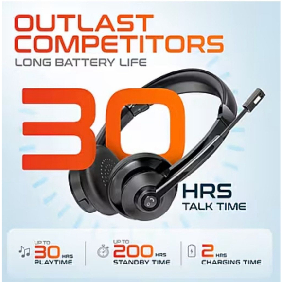 Delton 35X Wireless Noise Canceling Bluetooth Stereo Headset - Picture 2 of 11